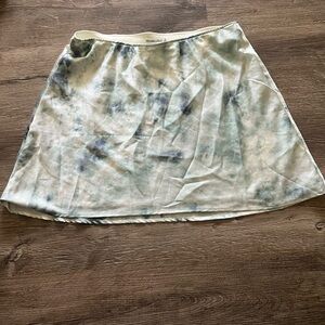 Abercrombie and Fitch tiedye blue skirt